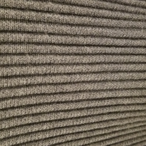 💕LUNYA💕 Cozy Cotton Silk Reversible Pullover Restful Grey Heather Large  NWOT - Picture 11 of 14